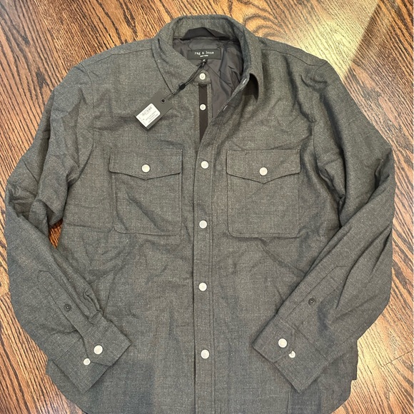 NWT Rag & Bone Men’s Fall/Winter Grey Jacket - Picture 1 of 8
